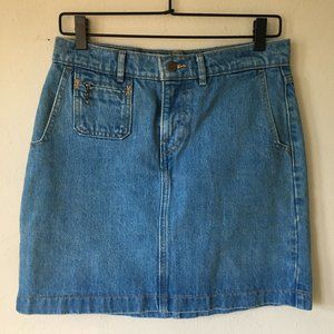 Levi's Vintage denim skit with zipper details Size 26